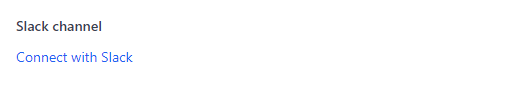 Connect with Slack