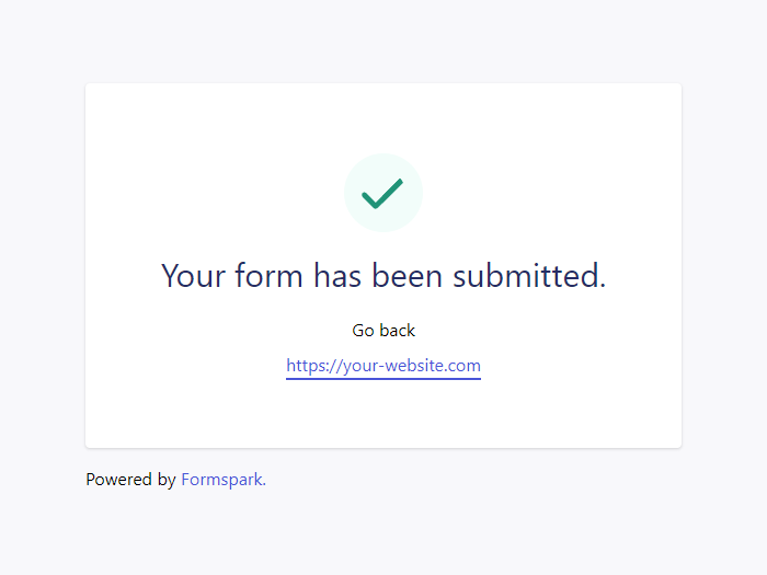 Feedback OK